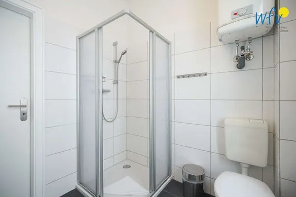 Badezimmer Haus am Nordbad Ferienwohnung Sandhaus am Nordbad