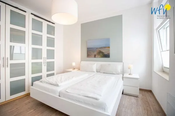 Schlafzimmer Haus am Nordbad Ferienwohnung Sandhaus am Nordbad