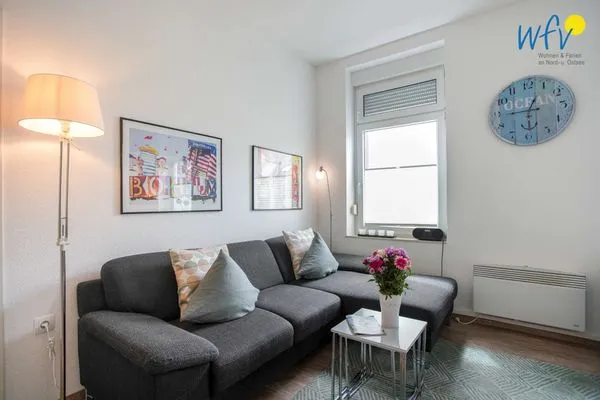 Wohnzimmer Haus am Nordbad Ferienwohnung Sandhaus am Nordbad