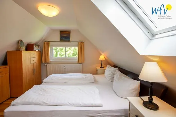 Schlafzimmer Villa Robinson Ferienwohnung Kajüte