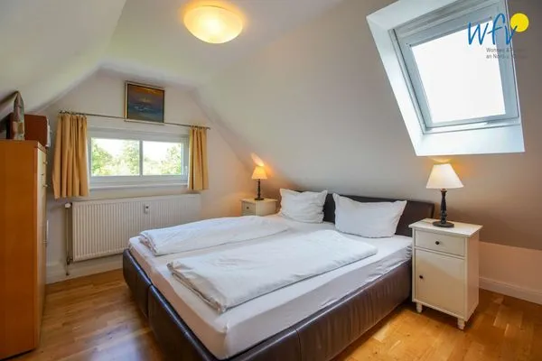 Schlafzimmer Villa Robinson Ferienwohnung Kajüte