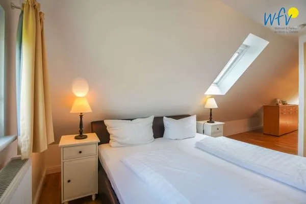 Schlafzimmer Villa Robinson Ferienwohnung Kajüte