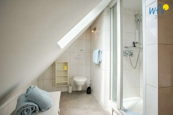 Badezimmer Villa Robinson Ferienwohnung Kajüte