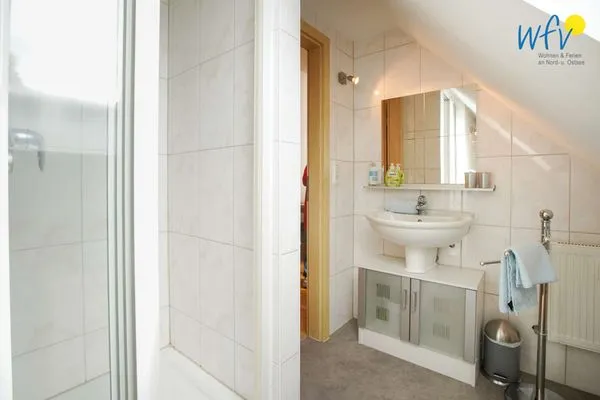 Badezimmer Villa Robinson Ferienwohnung Kajüte