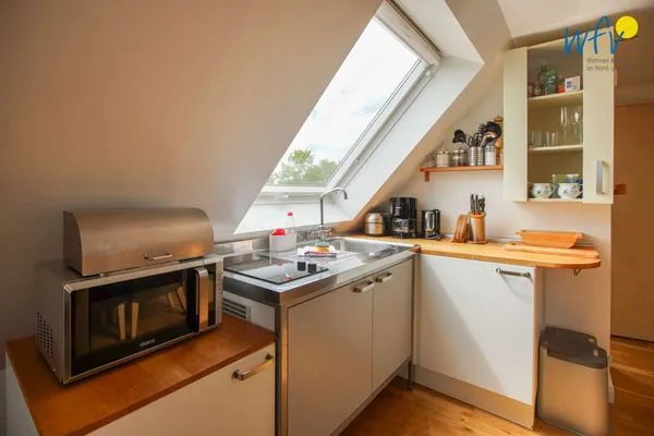 Küche / Küchenzeile Villa Robinson Ferienwohnung Kajüte