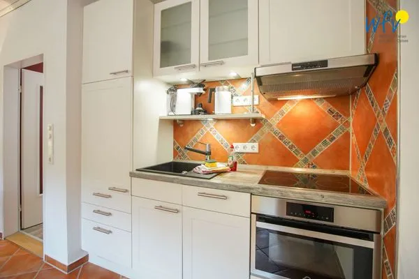 Küche / Küchenzeile Haus Kiebitzdelle-Westdünen 1 Ferienwohnung Südstrand Düne 1