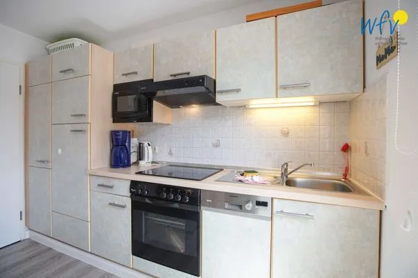 Küche / Küchenzeile Hus Strandloperke Ferienwohnung 5