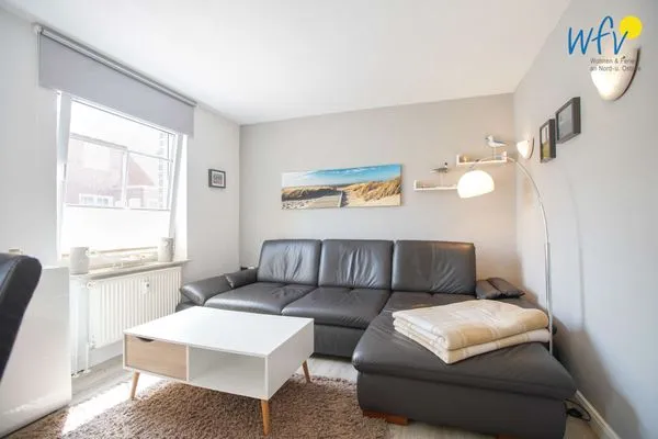 Wohnzimmer Hus Strandloperke Ferienwohnung 5