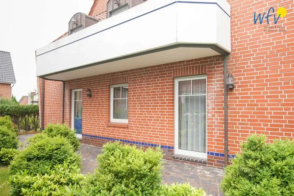 Fassade / Eingang Traumschiff Borkum Ferienwohnung 1