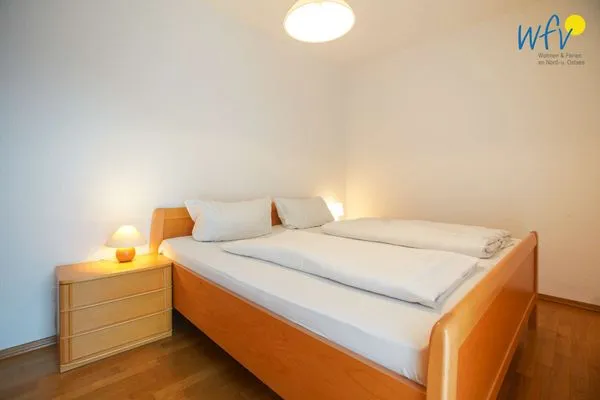 Schlafzimmer Traumschiff Borkum Ferienwohnung 1