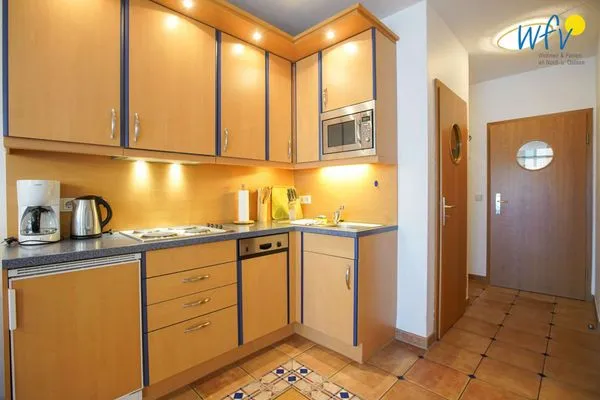 Küche / Küchenzeile Traumschiff Borkum Ferienwohnung 1