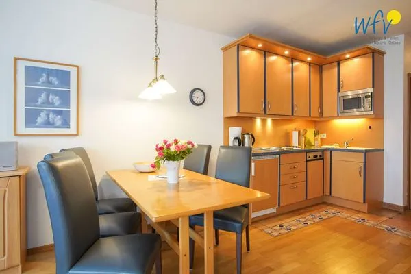 Küche / Küchenzeile Traumschiff Borkum Ferienwohnung 1