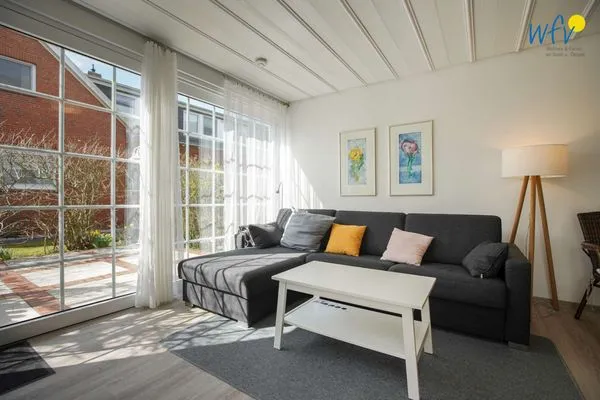 Wohnzimmer Ferienhaus Greune-Stee Ferienwohnung Kreutzer