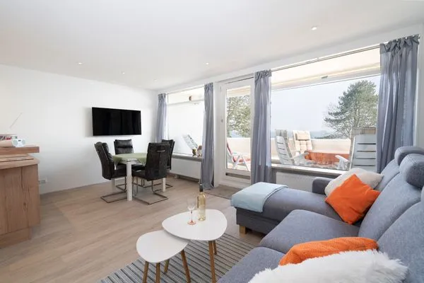 Wohnzimmer Ferienpark Sierksdorf White Pearl 52