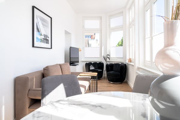 Johouse Apartment 02 Warnemünde - Wohnzimmer