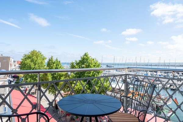 Johouse Apartment 07 Warnemünde - Balkon