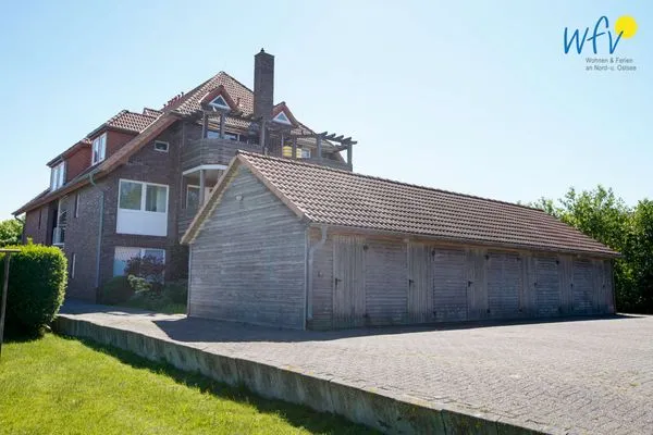 Hauptansicht Ferienhaus Greune-Stee-Weg 103b Ferienwohnung Inselblick