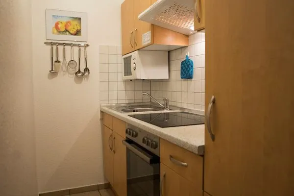 Haus am Sahlenburger Strand FeWo 15 Sahlenburg - Küche / Küchenzeile