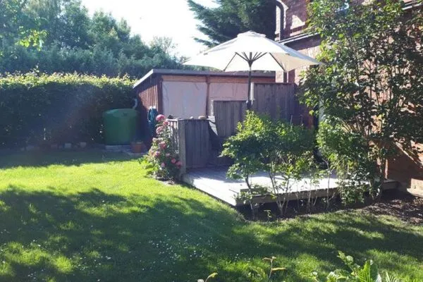 Garden view Ferienanlage Poschmann Fischerstube