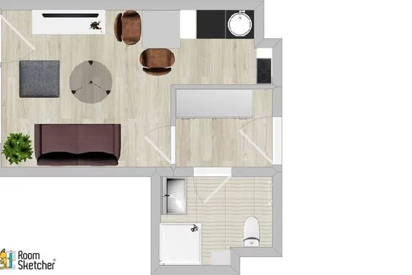 Apartmenthaus Frauenpreiss FeWo 104 Sahlenburg - Grundriss