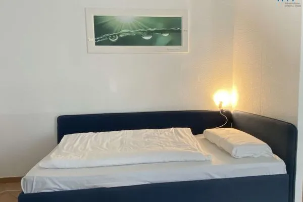 Schlafzimmer Dünenschlösschen Ferienwohnung 34
