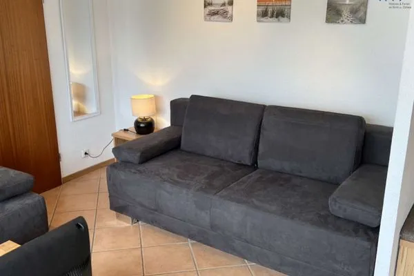 Wohnzimmer Dünenschlösschen Ferienwohnung 34