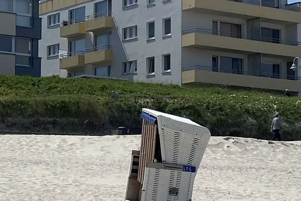 Hauptansicht Dünenschlösschen Ferienwohnung 34
