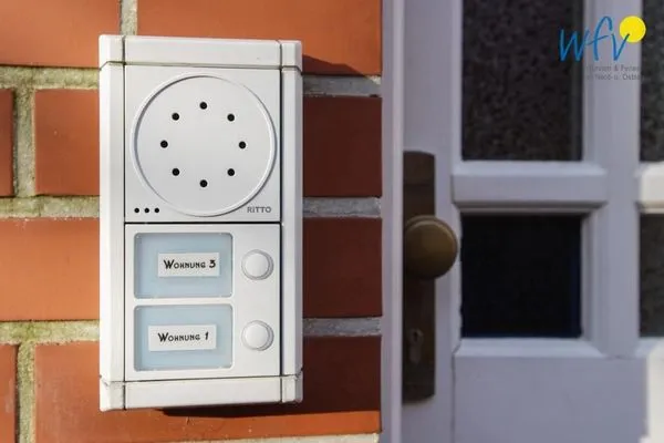 Fassade / Eingang Traumschiff Borkum Ferienwohnung 1