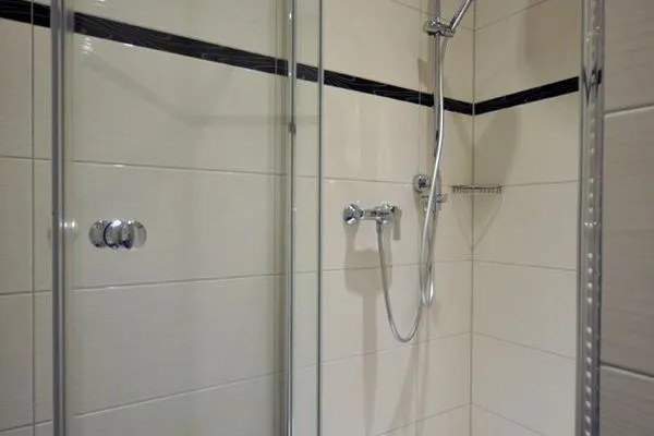 Badezimmer Juist Zauber - Haus 3 Ferienwohnung Strandaster