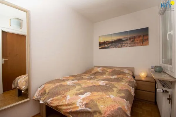Schlafzimmer Ferienhaus Seeblick Ferienwohnung 85