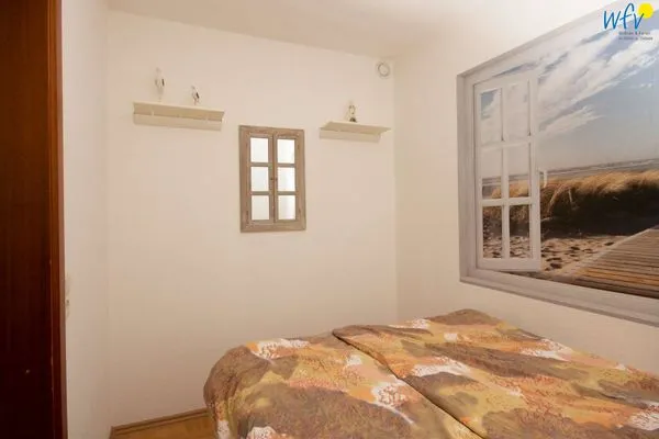Schlafzimmer Ferienhaus Seeblick Ferienwohnung 85