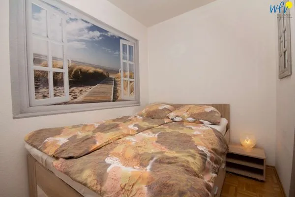 Schlafzimmer Ferienhaus Seeblick Ferienwohnung 85