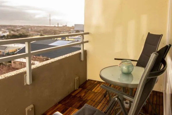 Balkon Ferienhaus Seeblick Ferienwohnung 85