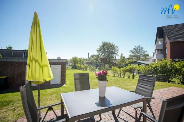 Terrasse Weidenkieker Ferienwohnung 1