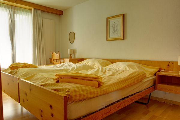 Chesa Munteratsch 2-Zimmmerwohnung 205 Typ E Silvaplana - Bedroom