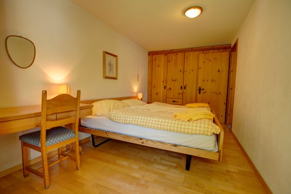Chesa Munteratsch 2-Zimmmerwohnung 205 Typ E Silvaplana - Bedroom