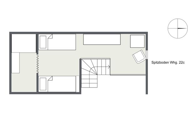 Friesenhof Whg. 22 Amrum - Grundriss