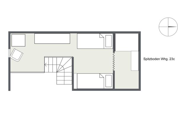 Friesenhof Whg. 23 Amrum - Grundriss