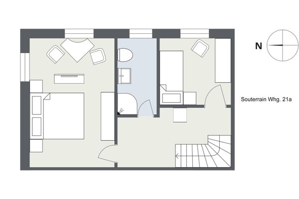 Friesenhof Whg. 21 Amrum - Grundriss