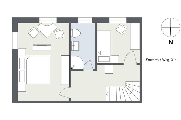 Friesenhof Whg. 31 Amrum - Grundriss