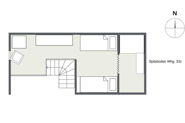 Friesenhof Whg. 33 Amrum - Grundriss