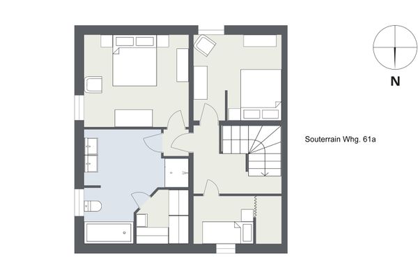 Antje Sammen Whg. 61 Amrum - Grundriss