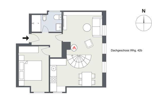 Nis Randers Whg. 42 Amrum - Grundriss