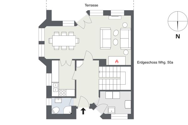 Tampen Whg. 50 Amrum - Grundriss