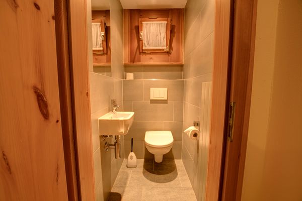 Chesa Munteratsch 2-Zimmerwohnung 101 Typ E Silvaplana - Guest WC