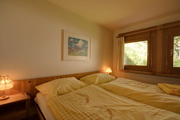 Chesa Munteratsch 2-Zimmerwohnung 101 Typ E Silvaplana - Bedroom