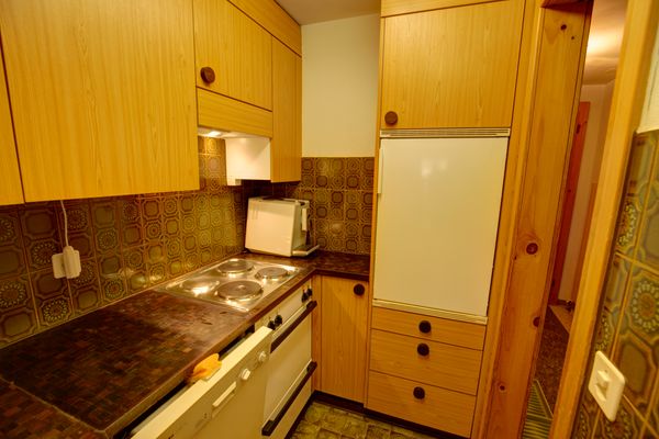 Chesa Munteratsch 1 1/2-Zimmerwohnung 204 Typ D Silvaplana - Kitchen