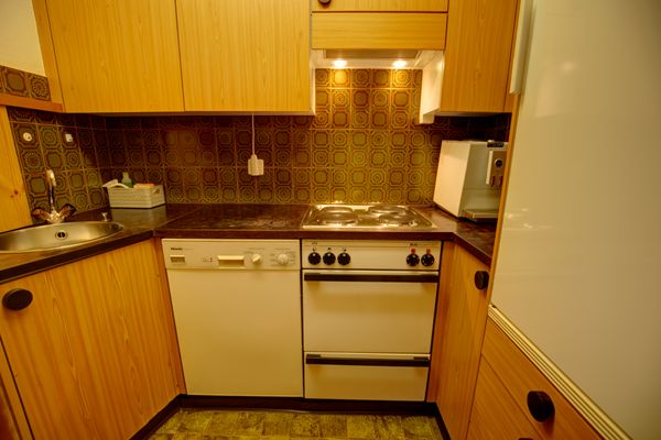 Chesa Munteratsch 1 1/2-Zimmerwohnung 204 Typ D Silvaplana - Kitchen