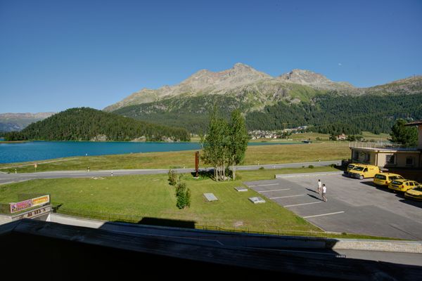 Chesa Munteratsch 1 1/2-Zimmerwohnung 204 Typ D Silvaplana - Balcony