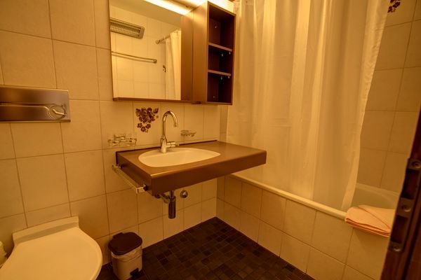 Chesa Munteratsch 1-Zimmerwohnung 206 Typ B Silvaplana - Bathroom